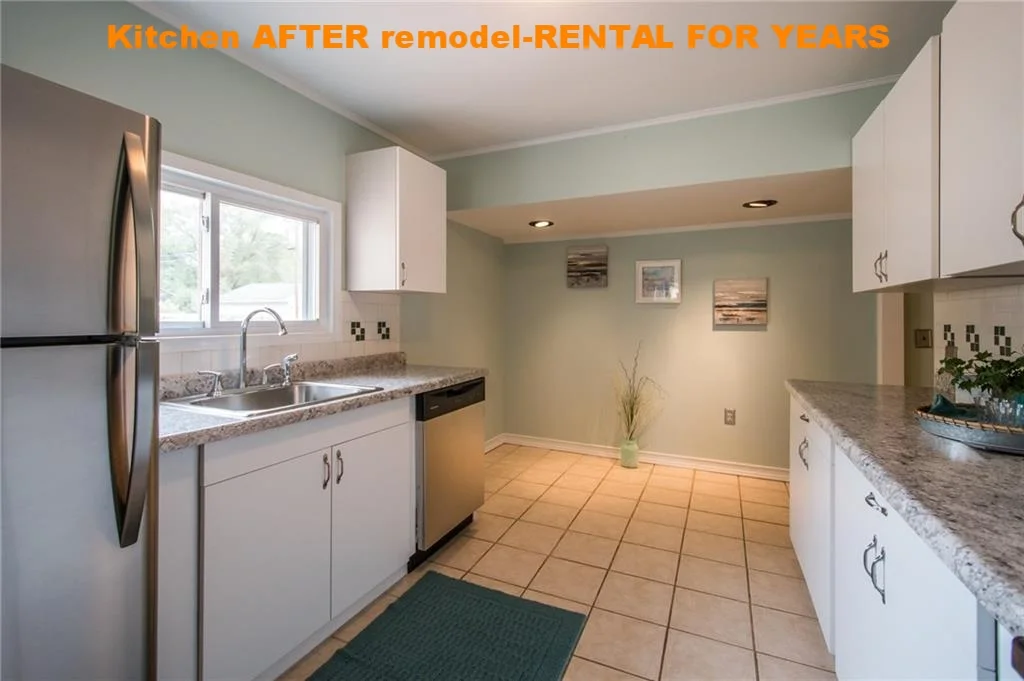 Kitchen AFTER remodel-RENTAL FOR YEARS