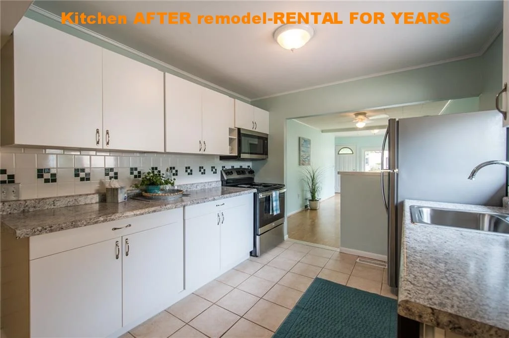 Kitchen AFTER remodel-RENTAL FOR YEARS