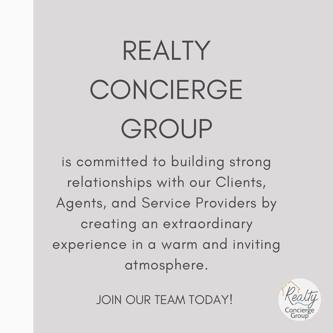 We are always looking for new peeps to join our RCG family ⚡️ we are focused on building solid connections because that&rsquo;s just how it should be done. 

Get to know more and reach out if the RCG team is right for you! 

Click here : realtyconcie