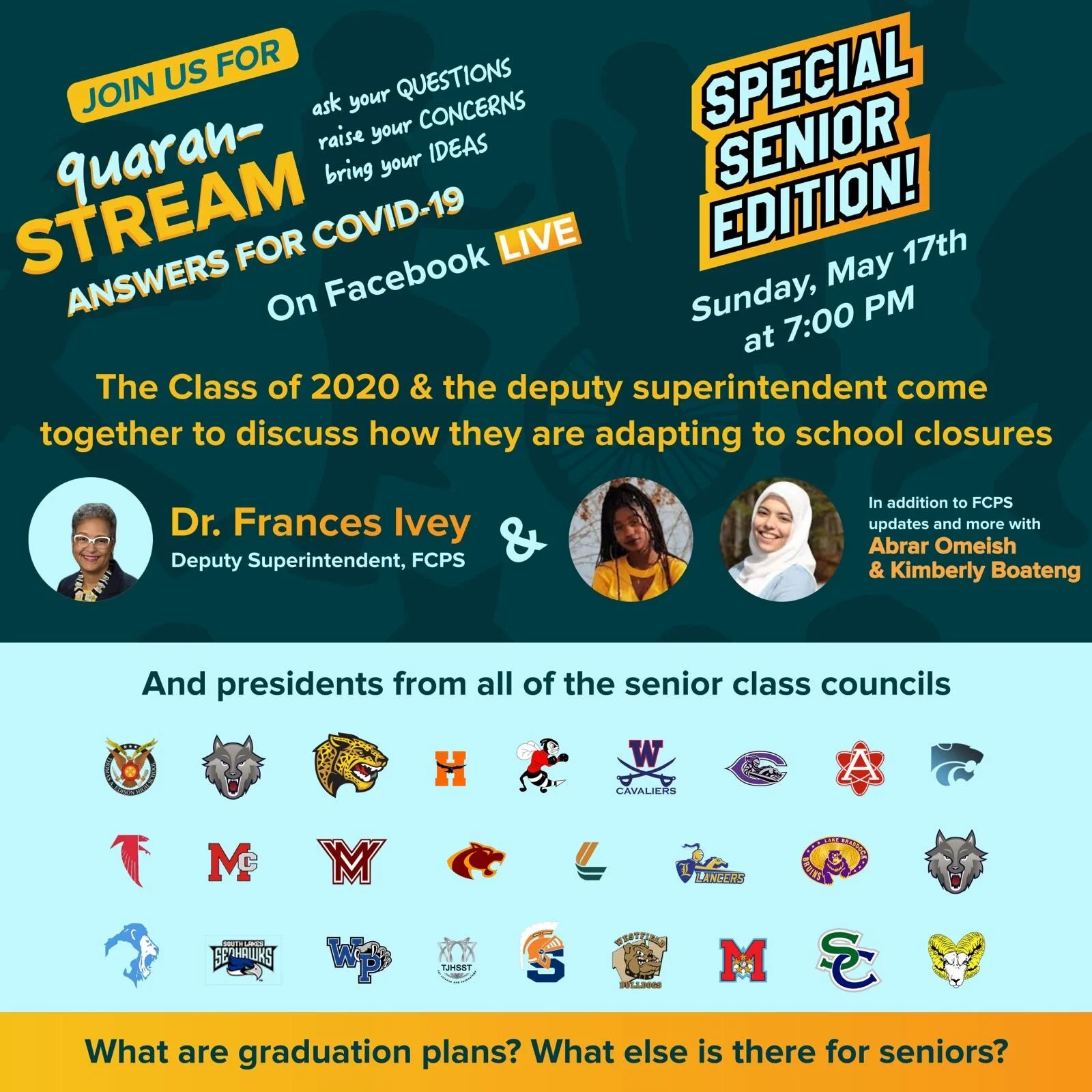 Special Senior Sunday: Celebrating the Class of 2020 amidst school closures