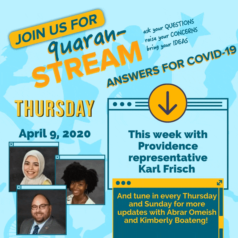 This week with Providence representative Karl Frisch