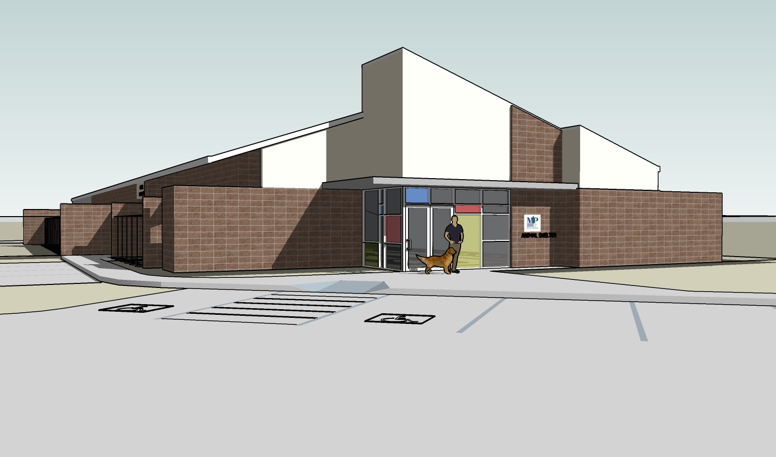Mt. Pleasant Animal Care Center rendering