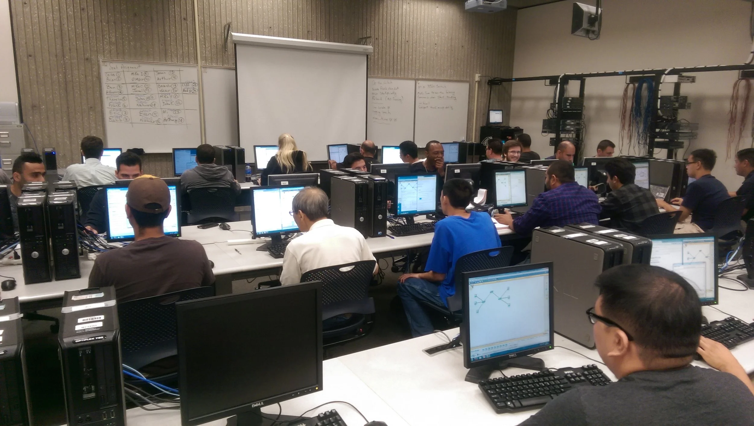 Networking Lab at Cypress 636