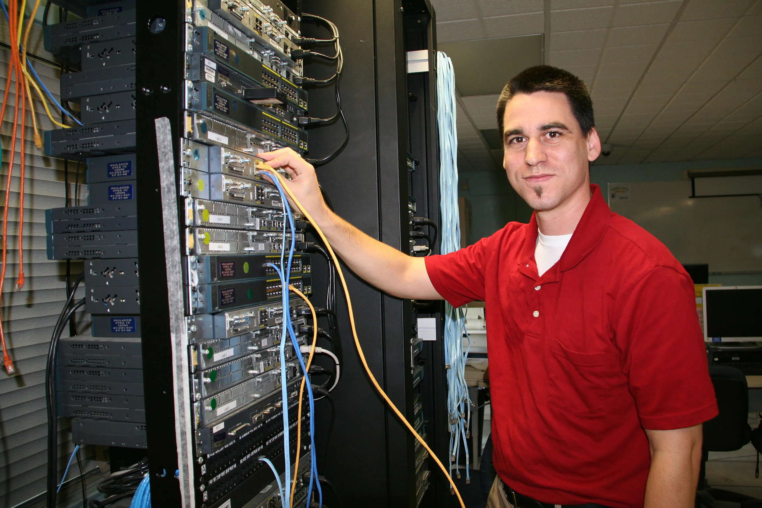 Networking Lab Large Lab at LA Pierce College3