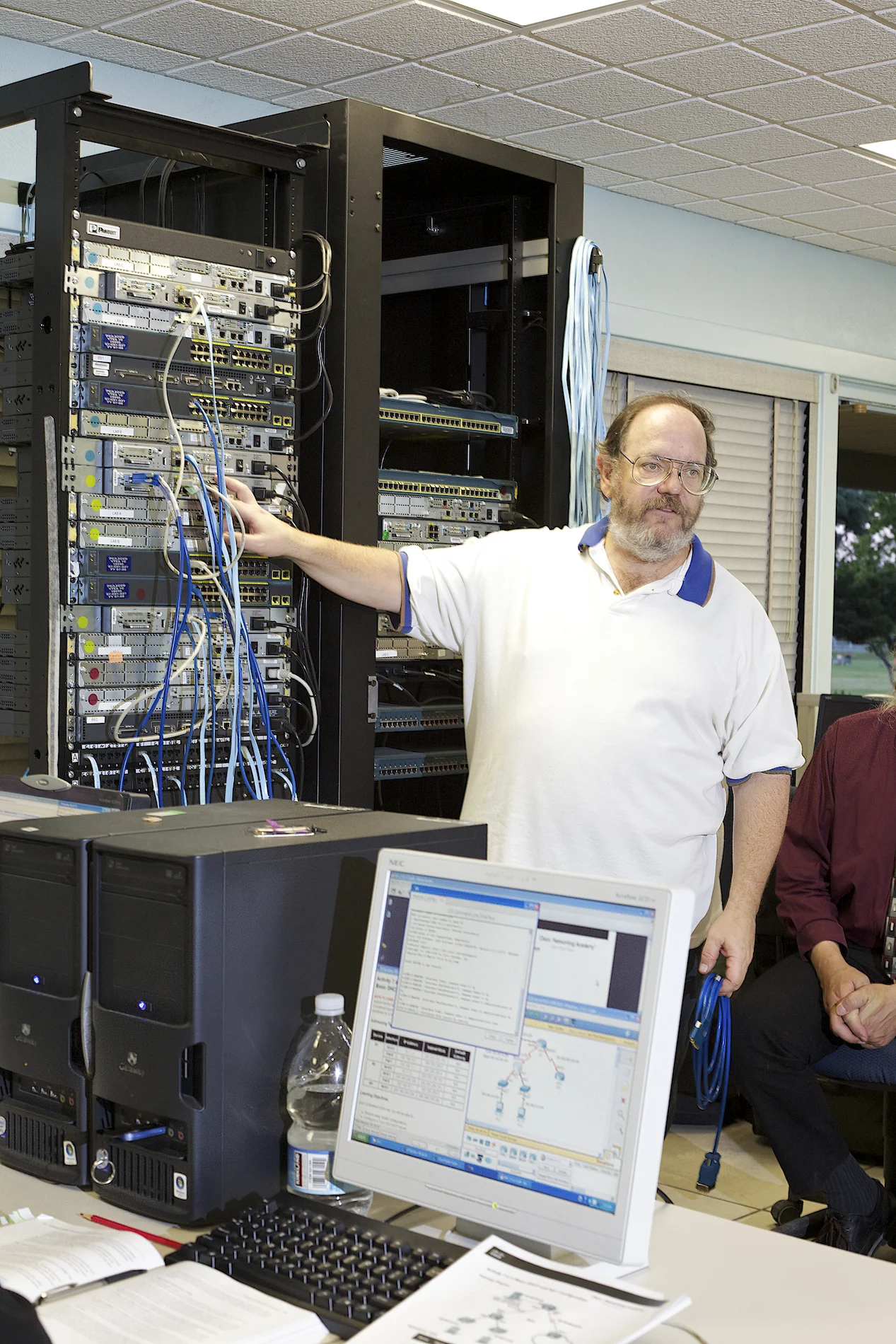 Networking Lab at LA Pierce College
