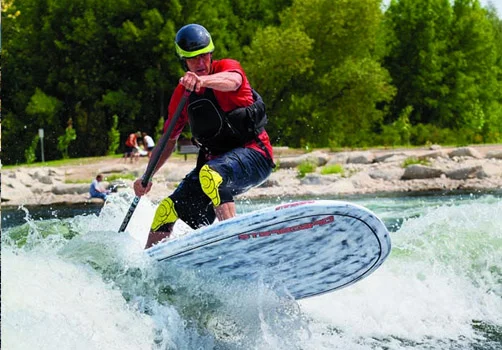 The Boise Whitewater Park is available for a variety of board & boat sports.