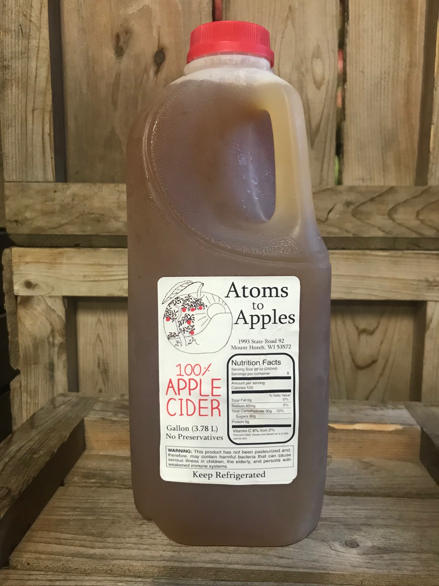 We blend apple flavors each week to press fresh cider