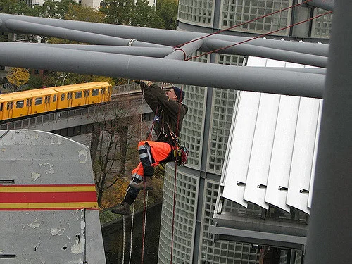 Rosinenbomber DTMB Berlin Industrieklettern