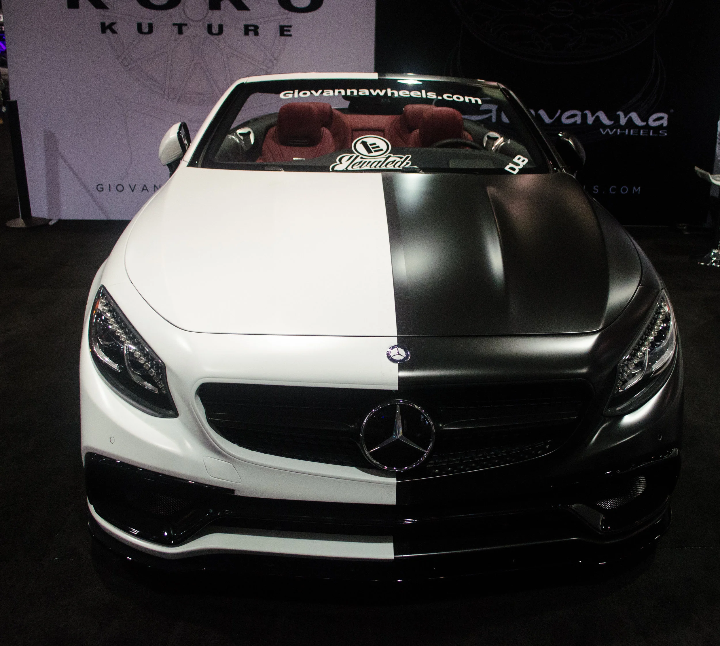 LA Auto Show - Black and white Mercedes-Benz.jpg