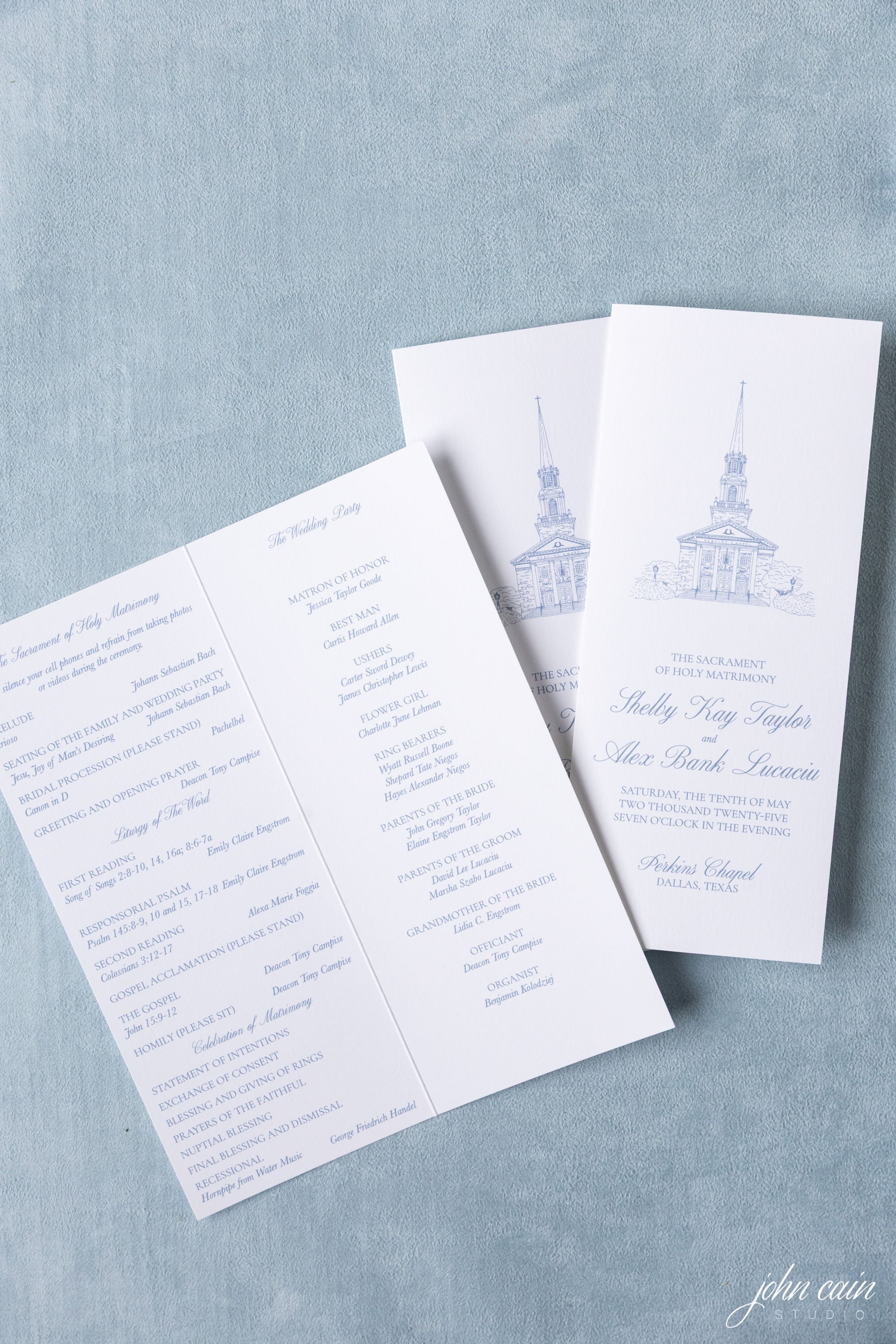 Wedding Program