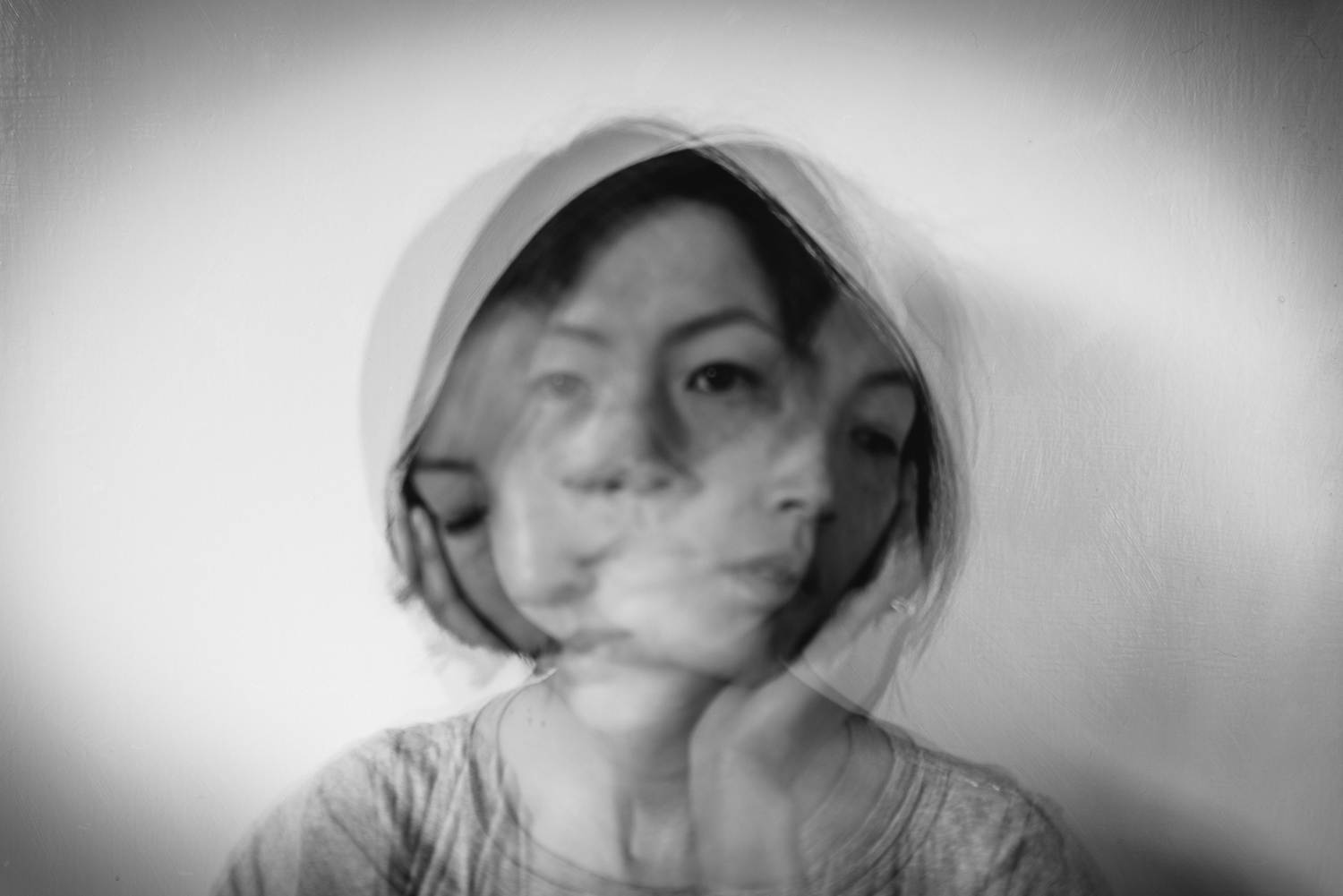 Different state of emotions in a self-portrait study by Diana Hagues Photography