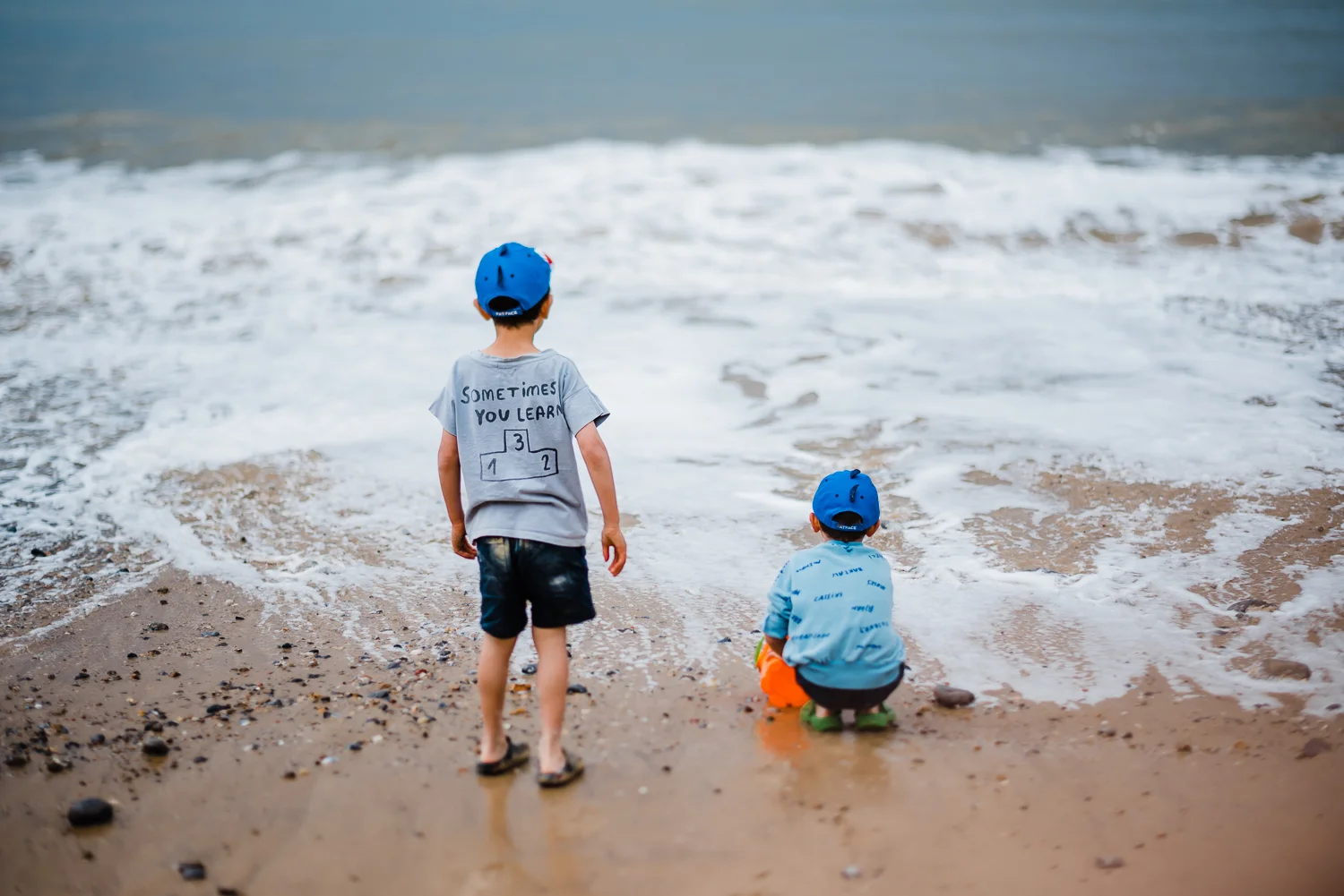 'Something Blue' Seascape scenes from Cromer, Norfolk, by Diana