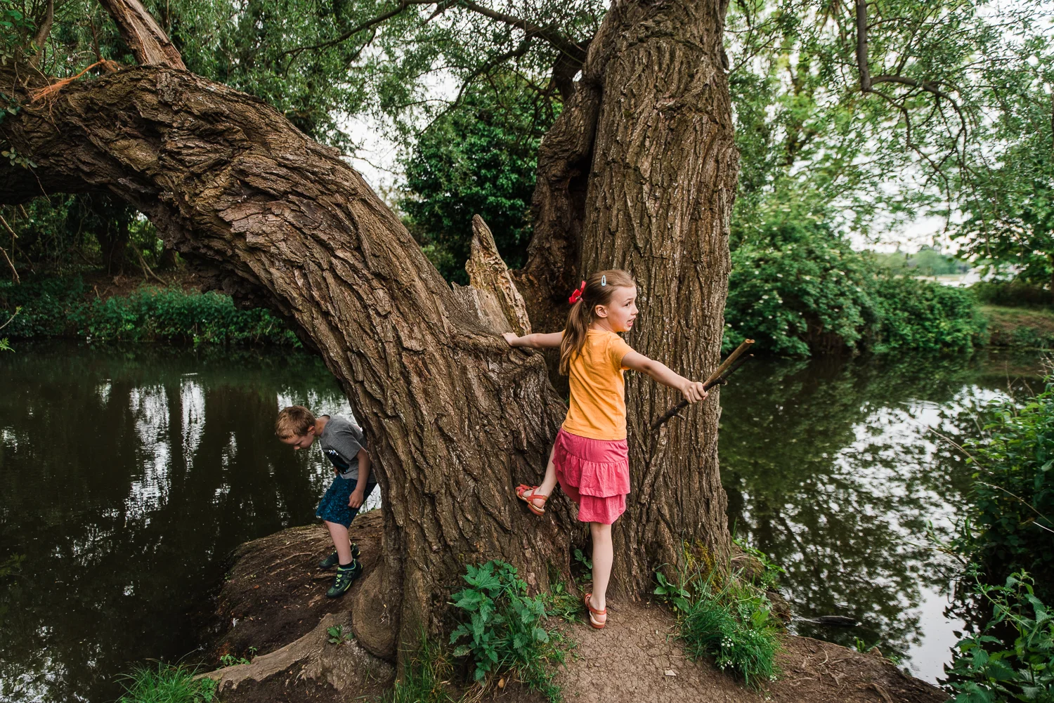 Huntingdon family photographer Houghton Mill photography