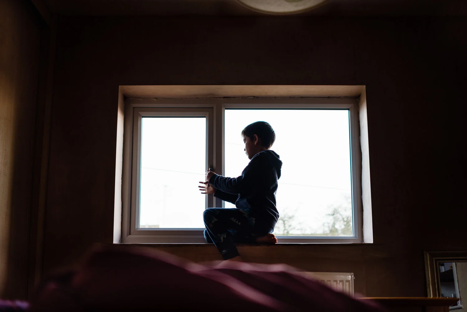 My Boy at the Window | Season of Motherhood (March 2020) | Artefact Motherhood Project