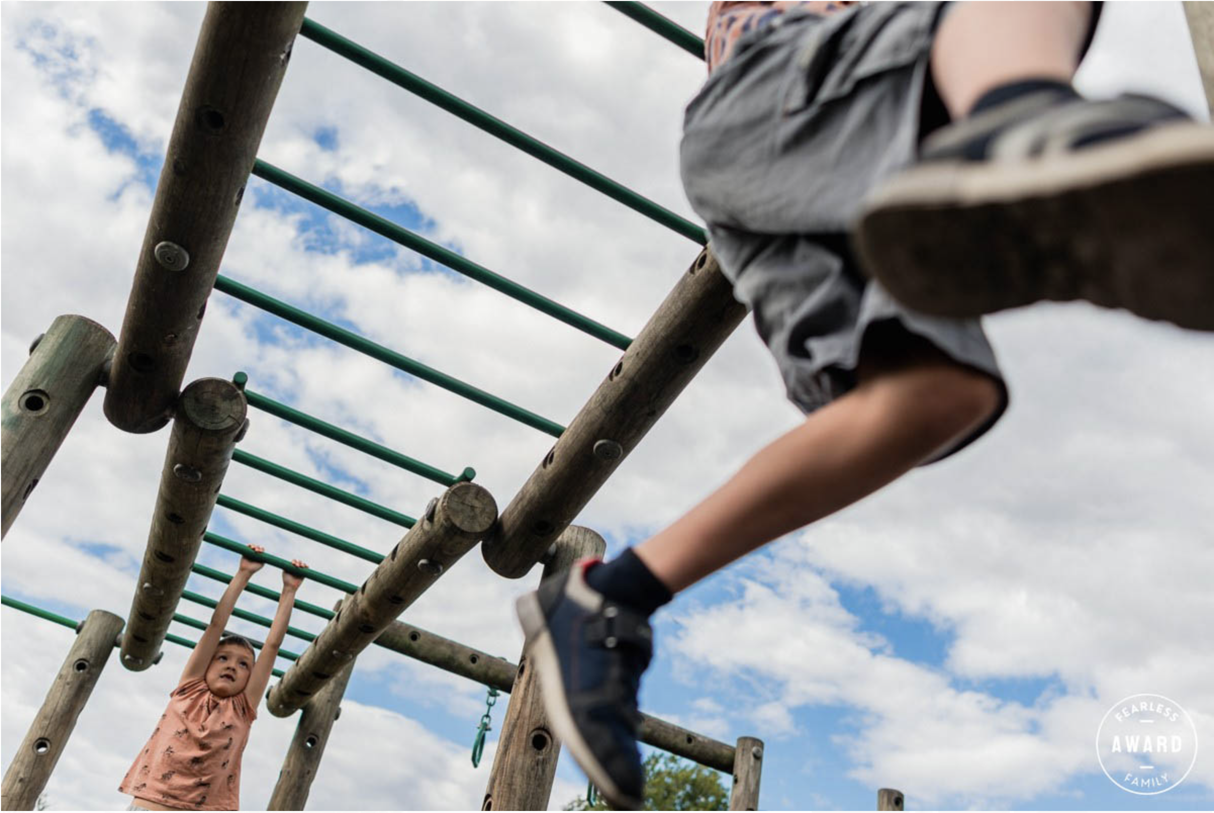 An Everyday Playground photograph wins award in Fearless Family Photographers!