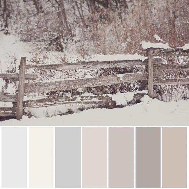 Neutral Whole House Palette - all of these have a yellow undertone