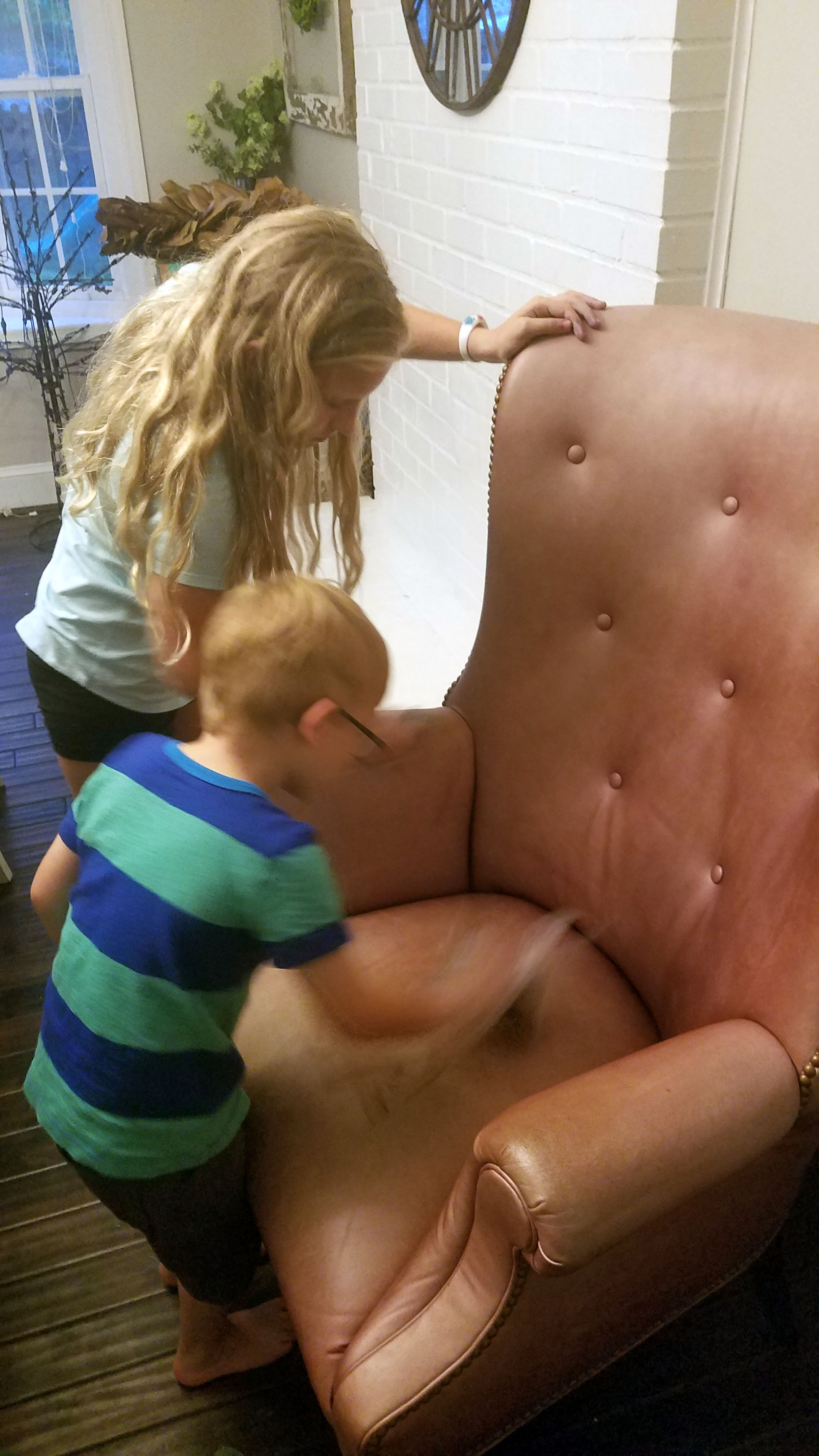 Recruites! Even kids could do it
