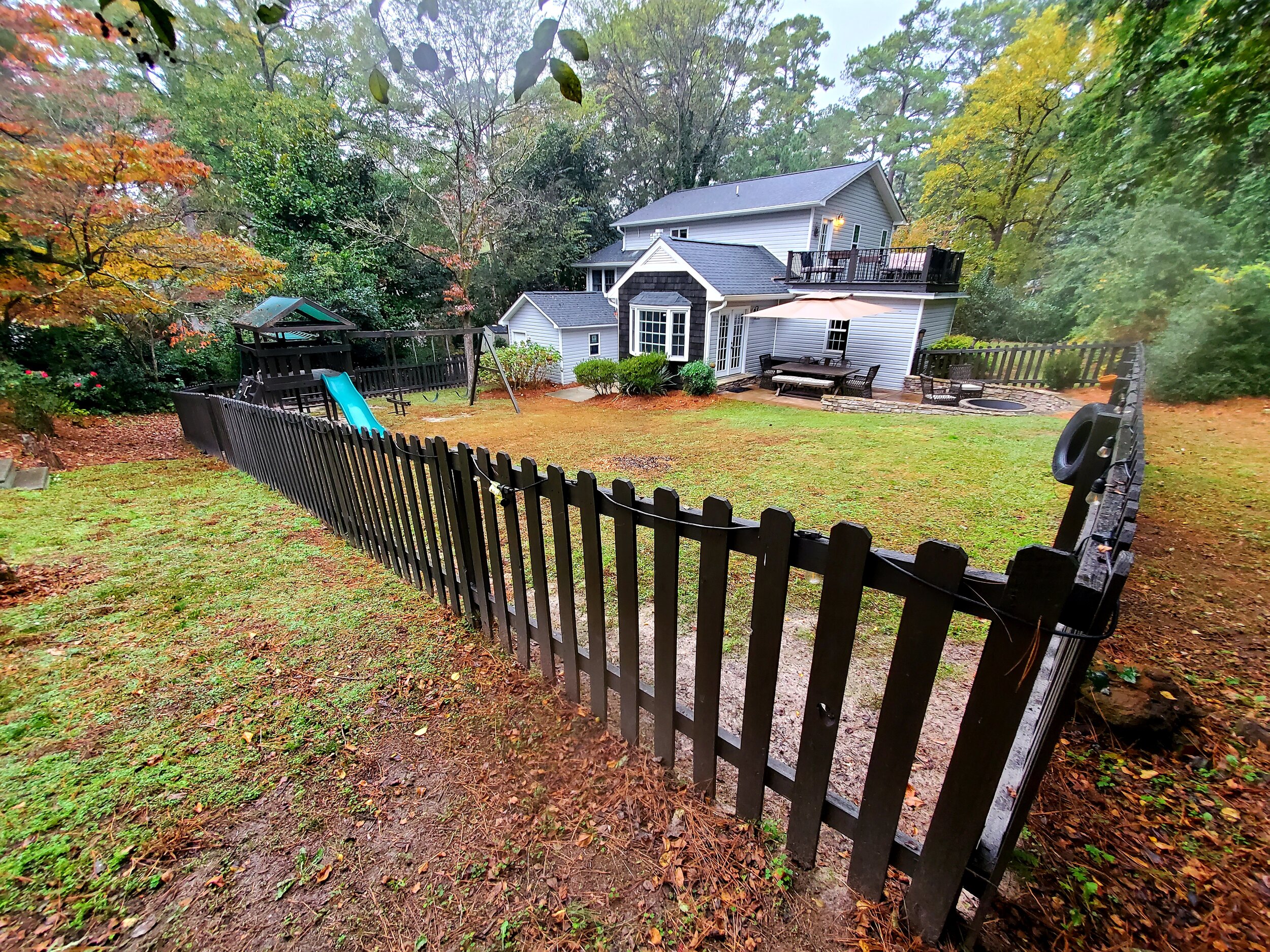 Haymount Homes LLC Haymount Inn Airbnb backyard fence.jpg