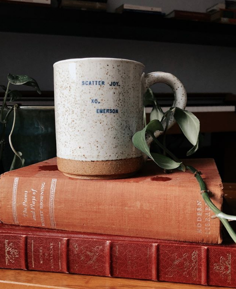 Speckled Oversized Mug  Haymount Homes