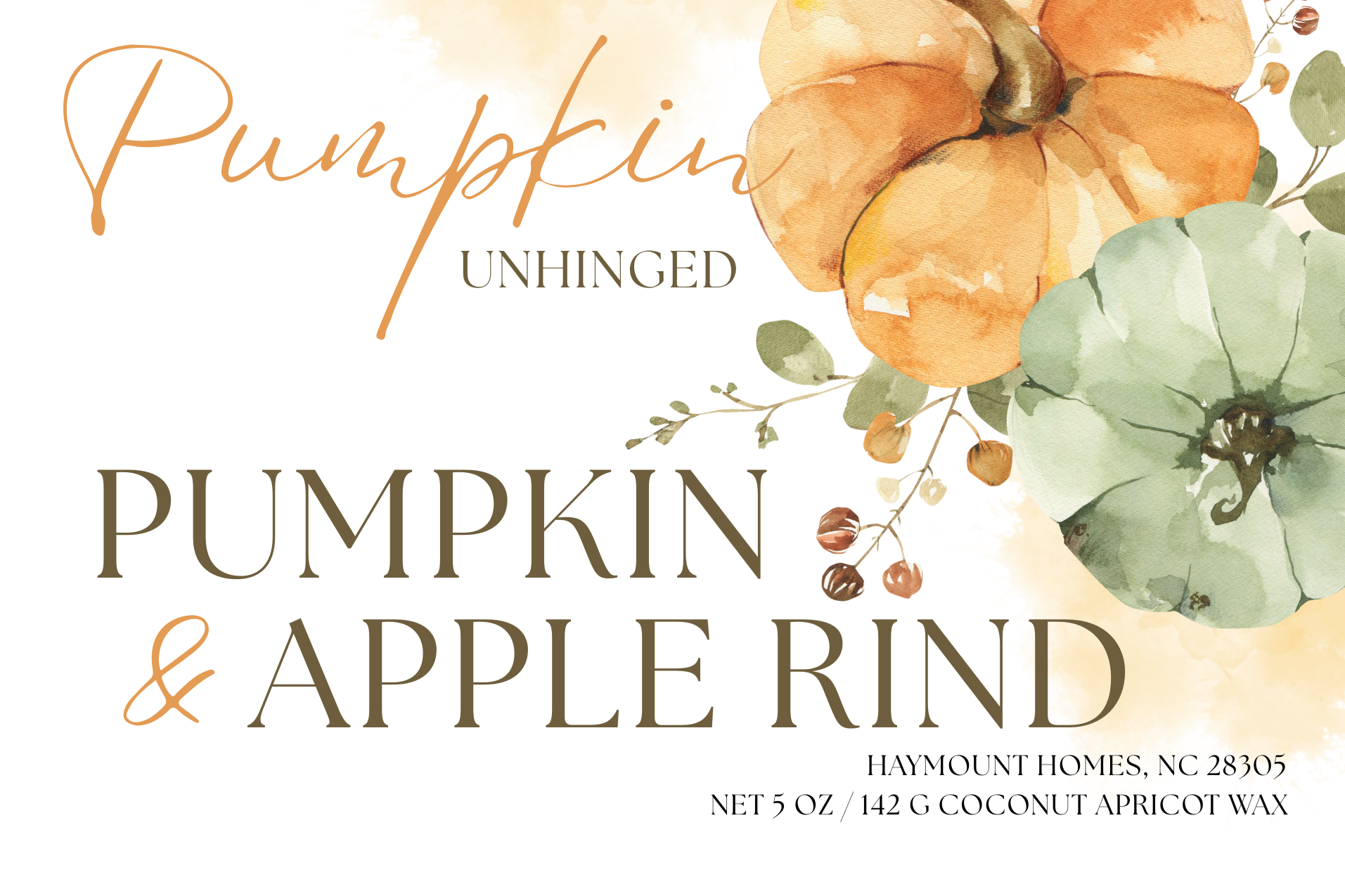 Unhinged Pumpkin and apple Rind (Rectangle Sticker (Landscape)).png