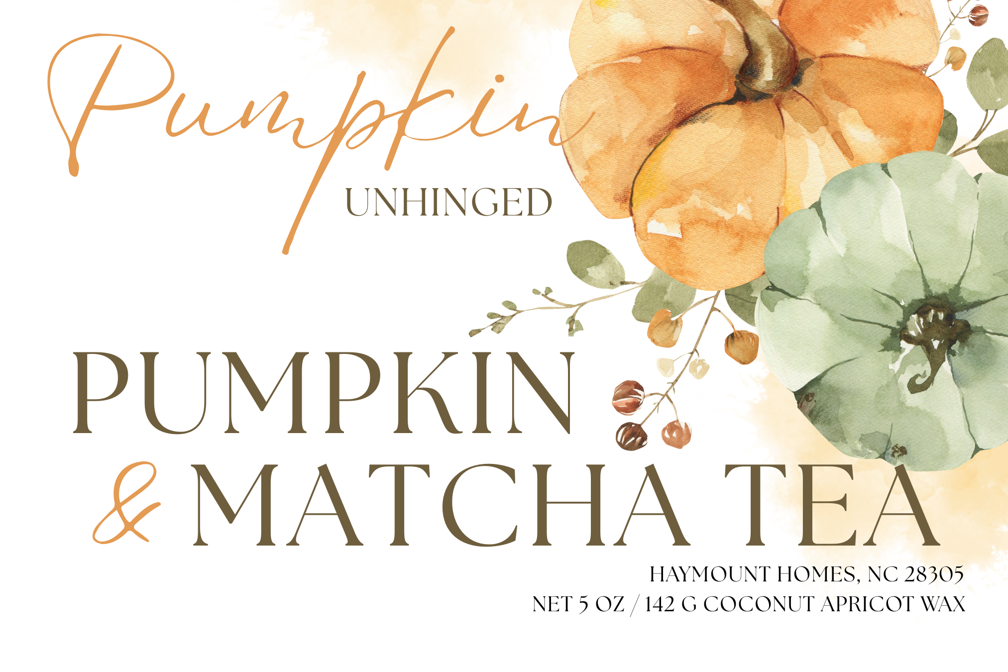 Unhinged Pumpkin and Matcha (Rectangle Sticker (Landscape)).png