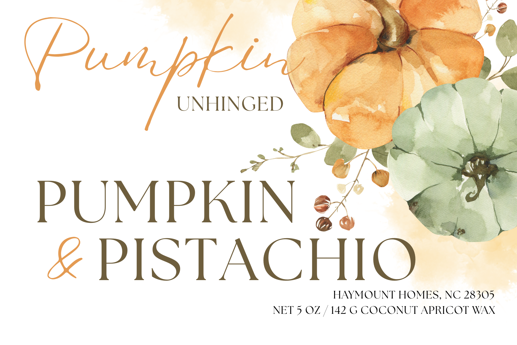_Unhinged Pumpkin and pistachio (Rectangle Sticker (Landscape)).png