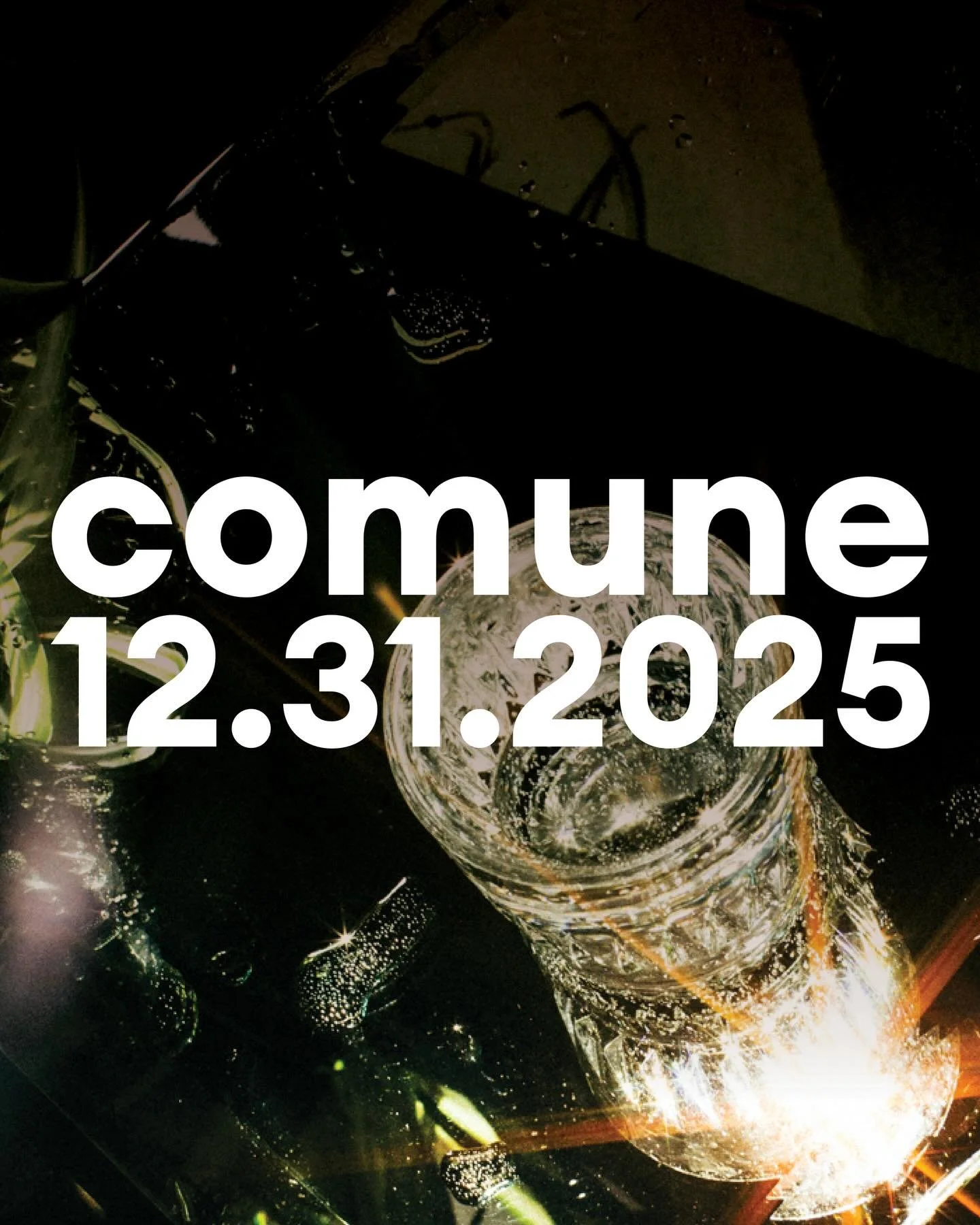 reservations are filling up for new years&rsquo;s eve. this year we&rsquo;re keeping things casual + a la carte: no prix fixe menu, no minimums, no tickets, no fuss - just good vibes, good tunes, and lots of bubbles. we&rsquo;ll be pouring some cool 