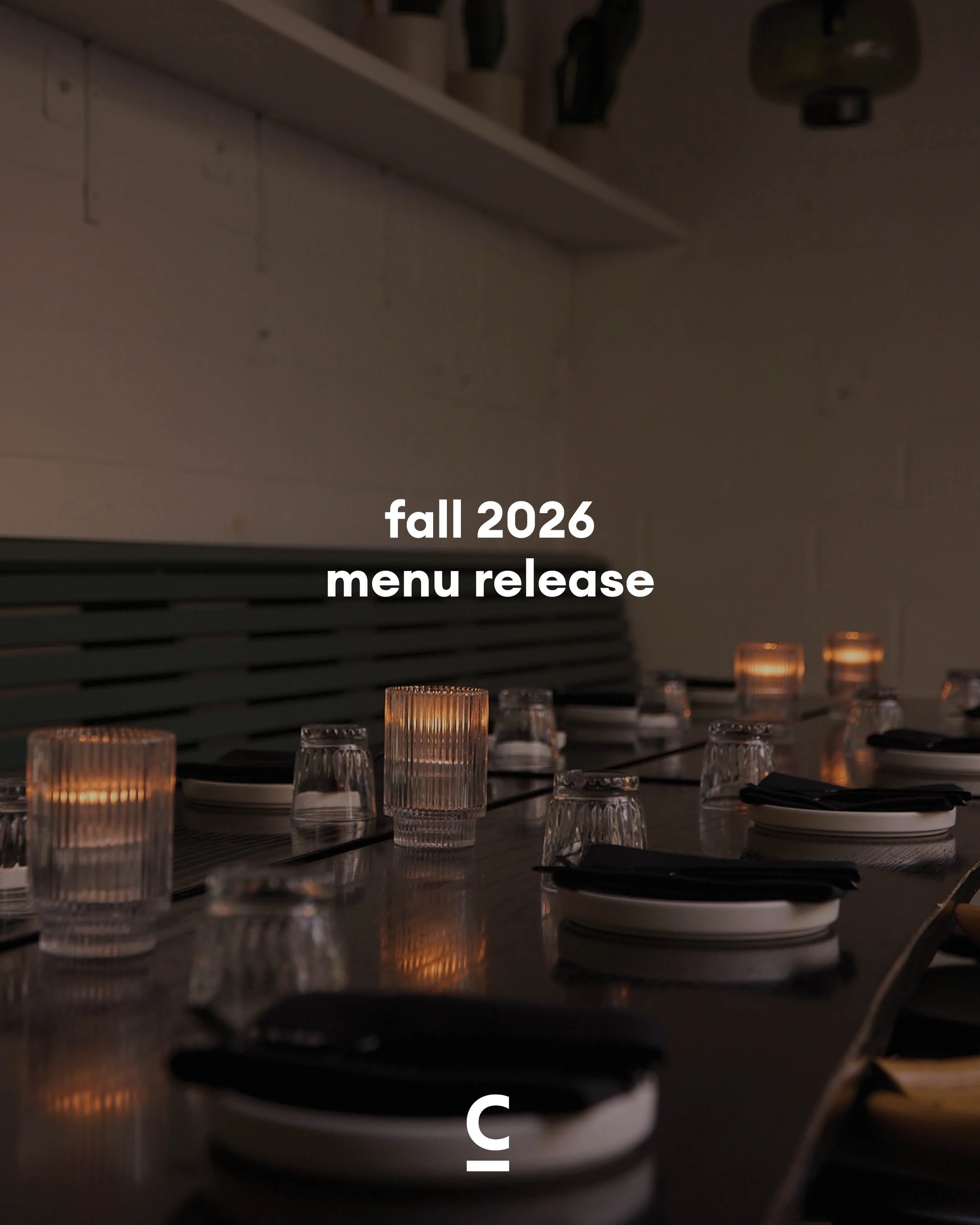 our autumn menu is here. as daylight fades, we&rsquo;re leaning into the dishes we crave in this crisp weather. fall favorites are returning alongside comune classic dishes, some new desserts that you don&rsquo;t want to miss, and a killer wine drop 