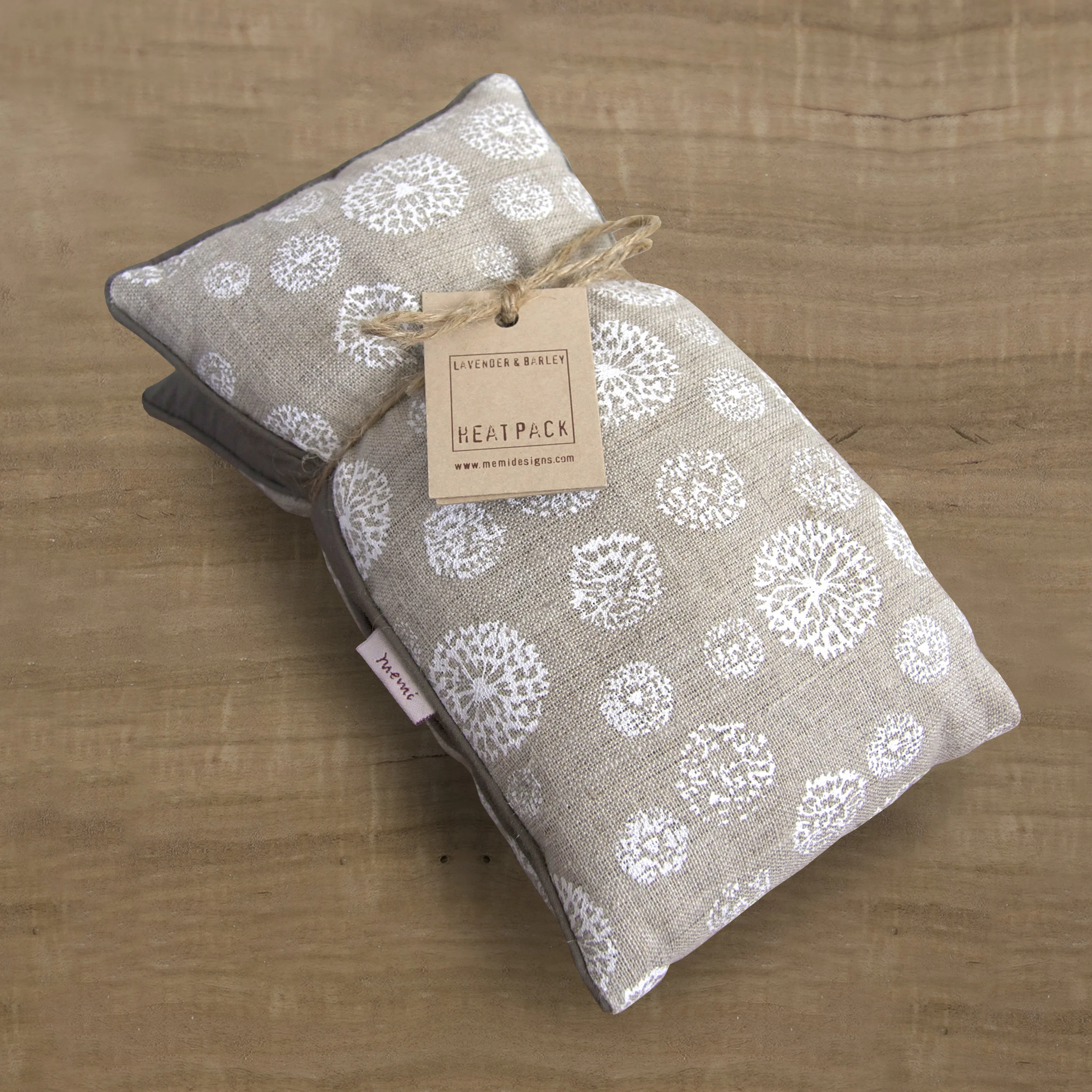 Heatpack in Wildflower white