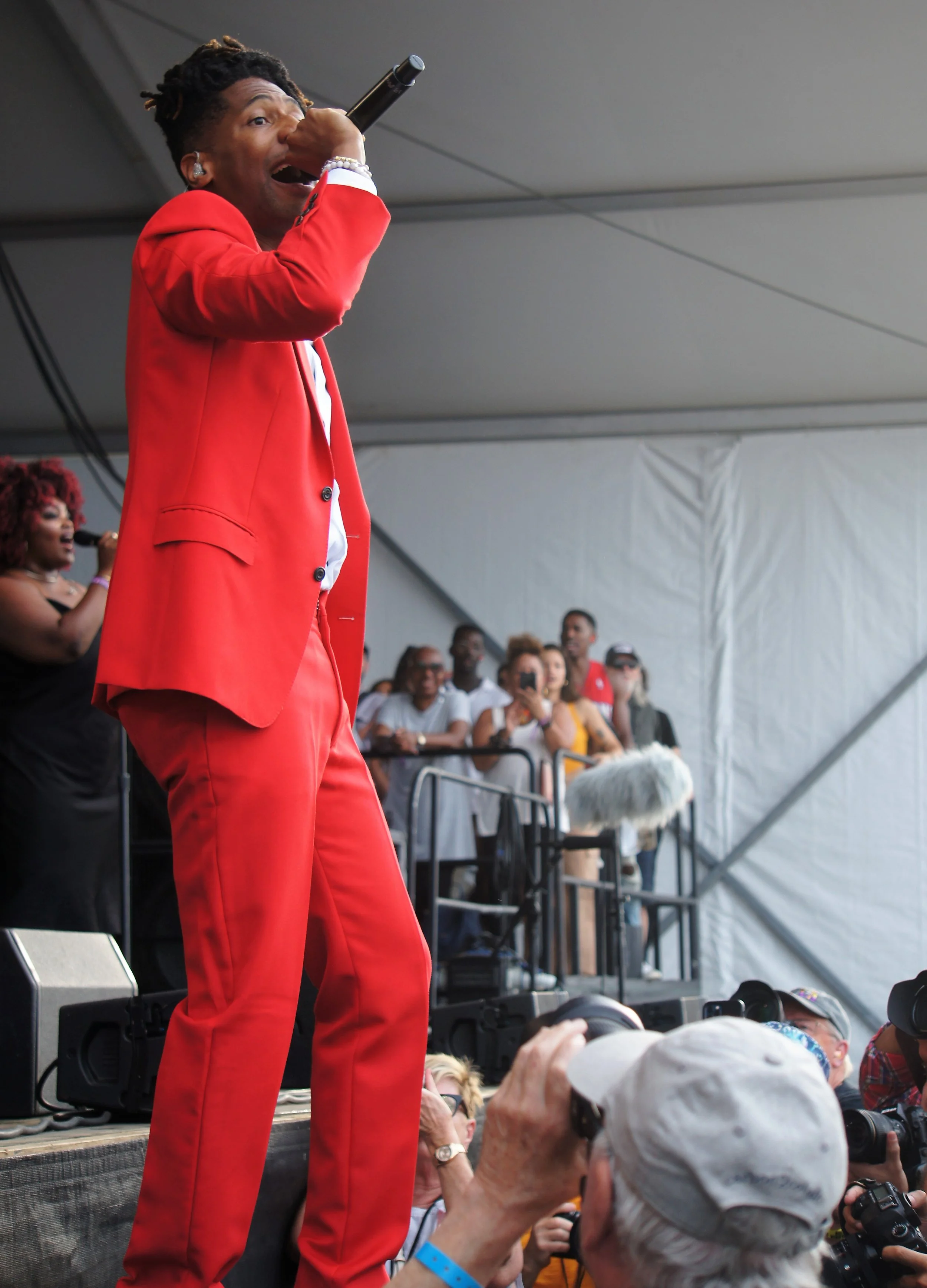 Jon Batiste, photo by Bridget Arnwine