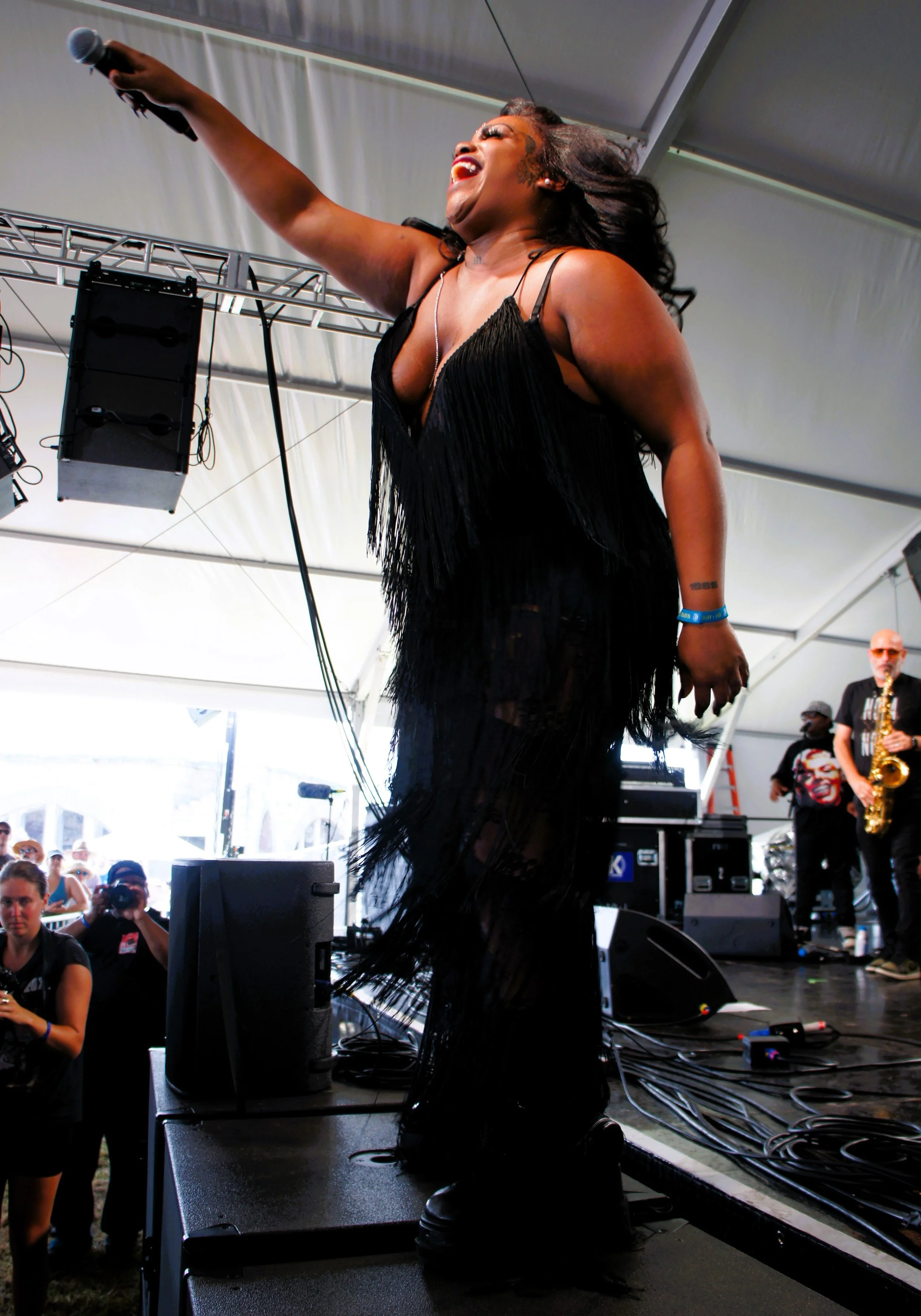 Galactic performs at the 70th Annual Newport Jazz Festival (photo by Bridget Arnwine)