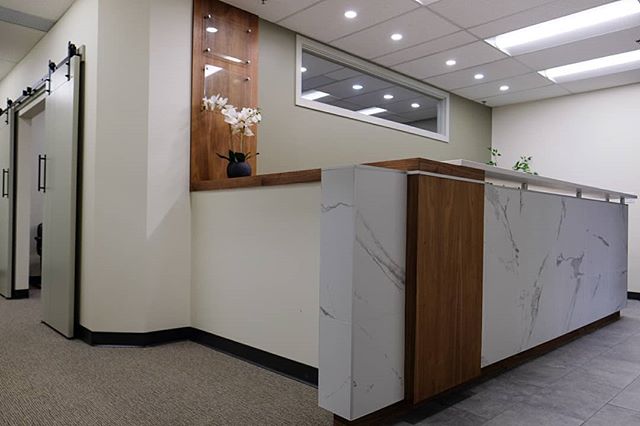 We do office build outs and tenant improvements as well! Keep us in mind for your commercial renovation projects. 
#yeg #edmonton