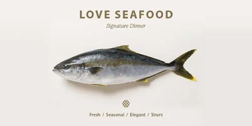 Love Seafood Signature Dinner