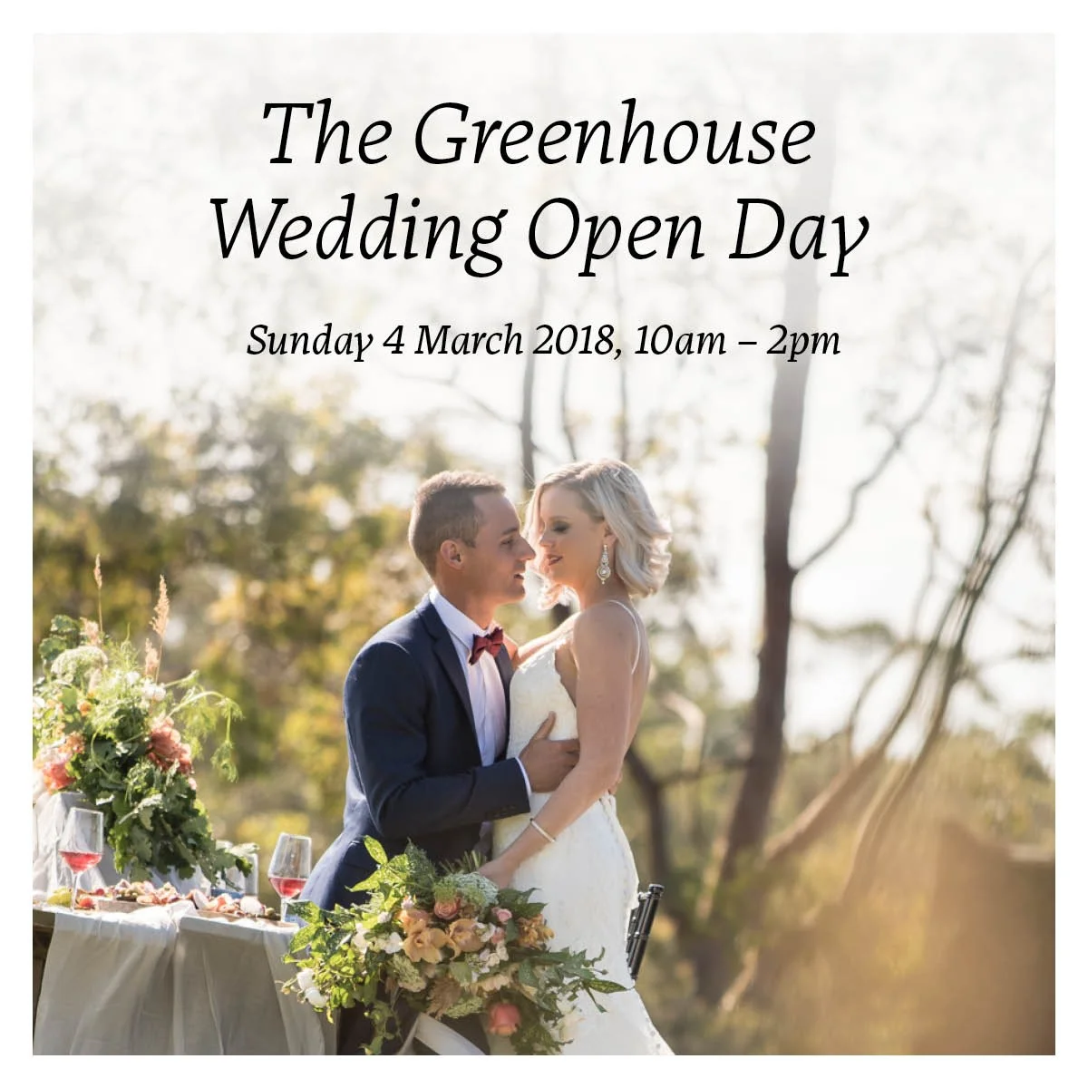 Wedding Open Day at The Greenhouse
