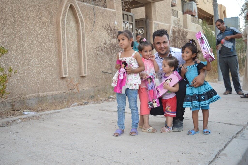  Fulla dolls bringing smiles to children in Fallujah. 