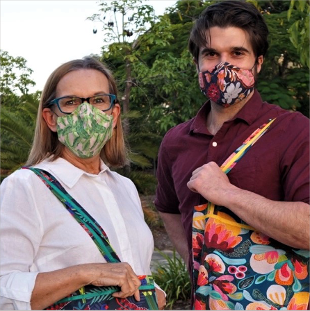 Australian Teacher Leads Mask-Making Initiative to Mobilize Global Support for Iraqi Children Facing COVID-19 Crisis