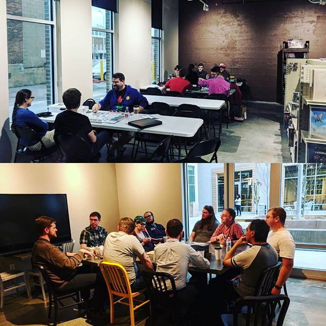 A great Wednesday at #SFGameChest with the #GameChestCommunity playing some #casualcommander #pathfinderrpg #fogoflove and #GMSupportGroup
.
.
.
#FLGS #gameshop #DTSiouxFalls #hifromsd #LocalGameStore #boardgamegeek