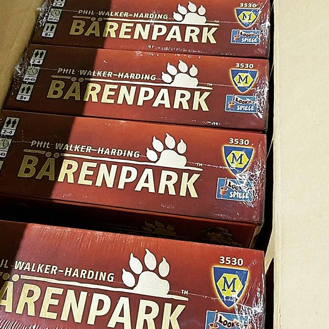 Huge day for Game Chest! #barenpark is finally in reprint and we have several copies!!!! This game is one of the first we ever posted about! 😍😍😍 We're so excited! #SFGameChest
.
.
.
 #Inventoryday #gameshop #FLGS #boardgamegeek #bgg #hifromsd #DTS