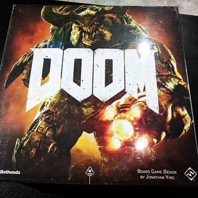 It's an intense #Inventoryday at #SFGameChest today! #Doom and #lucidity plus more #monstermenagerie and the newly released #riverboat .
.
.
#boardgamegeek #boardgames #gameshop #flgs #DTSiouxFalls #games