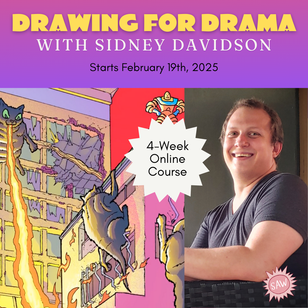 Drawing for Drama with Sidney Davidson — Sequential Artists Workshop