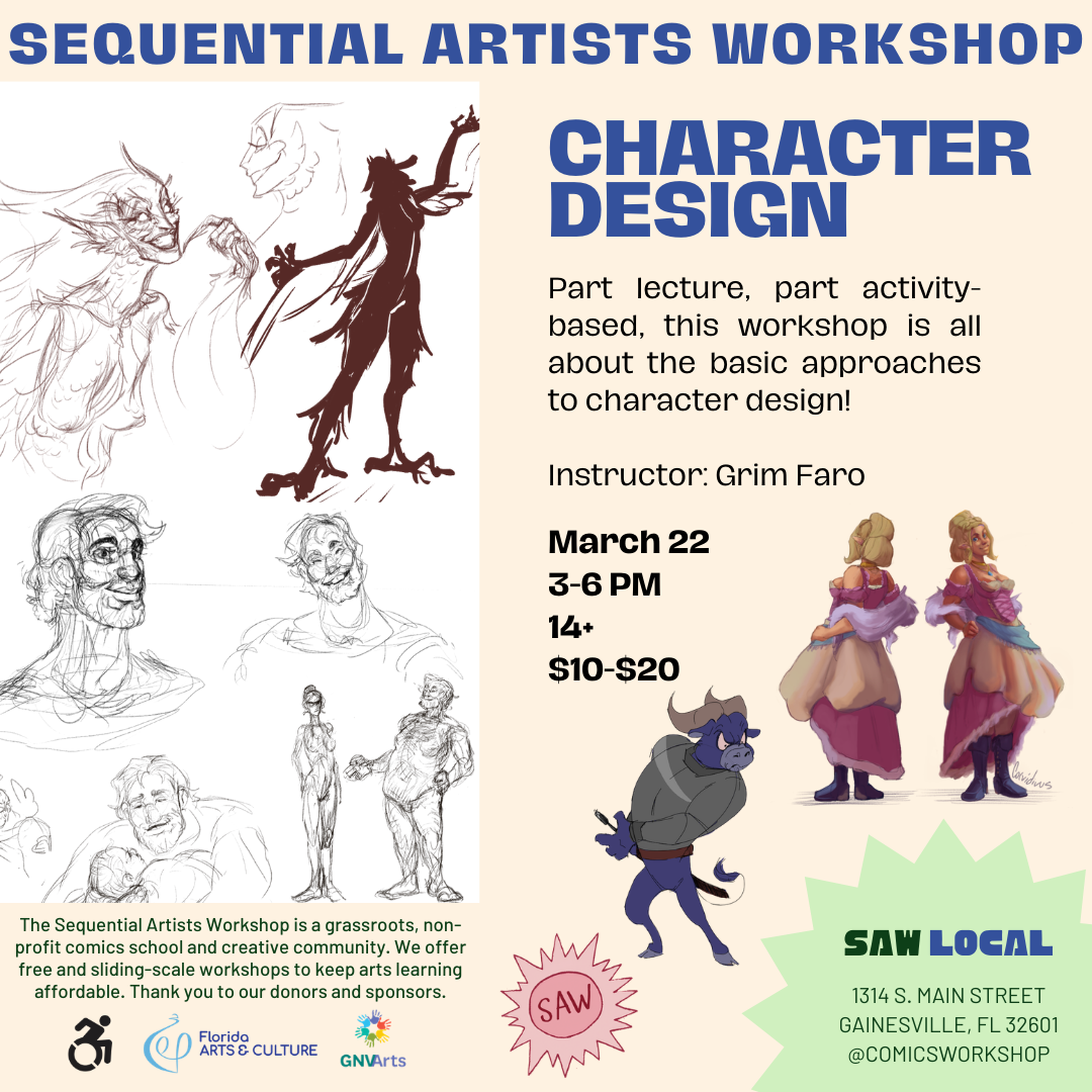 Character Design Workshop March 22
