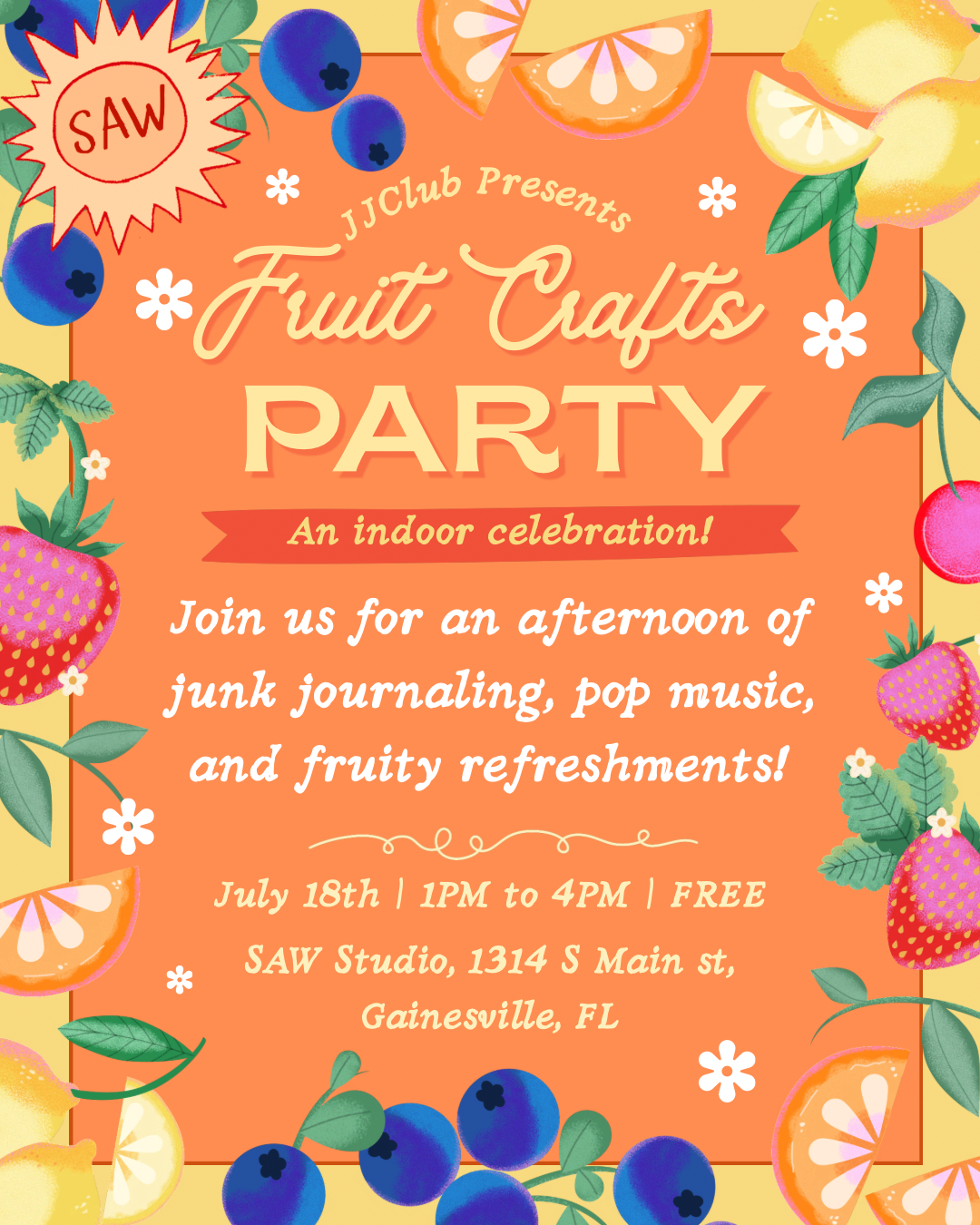 Fruit Crafts Party