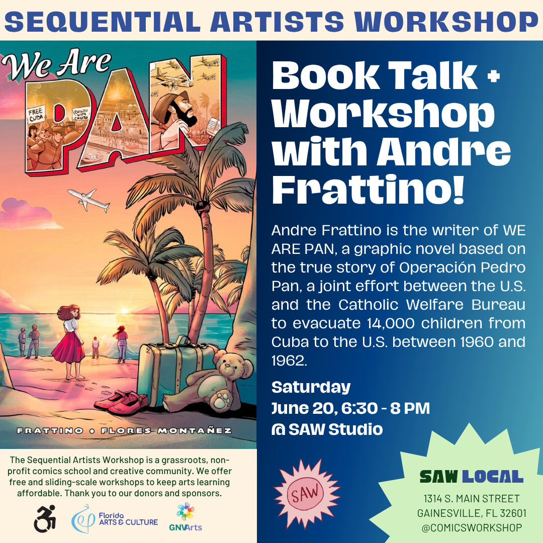 Book Talk + Workshop with Andre Frattino