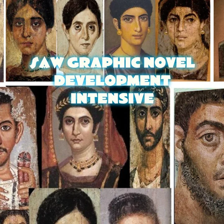  SAW Graphic Novel Intensive  You are ready. This is your time to find the focus and tools to say, 'I will bring my Graphic Novel to life.' 

Six months. Full of community, accountability, resources, and mentoring. Starts June 1. $1299