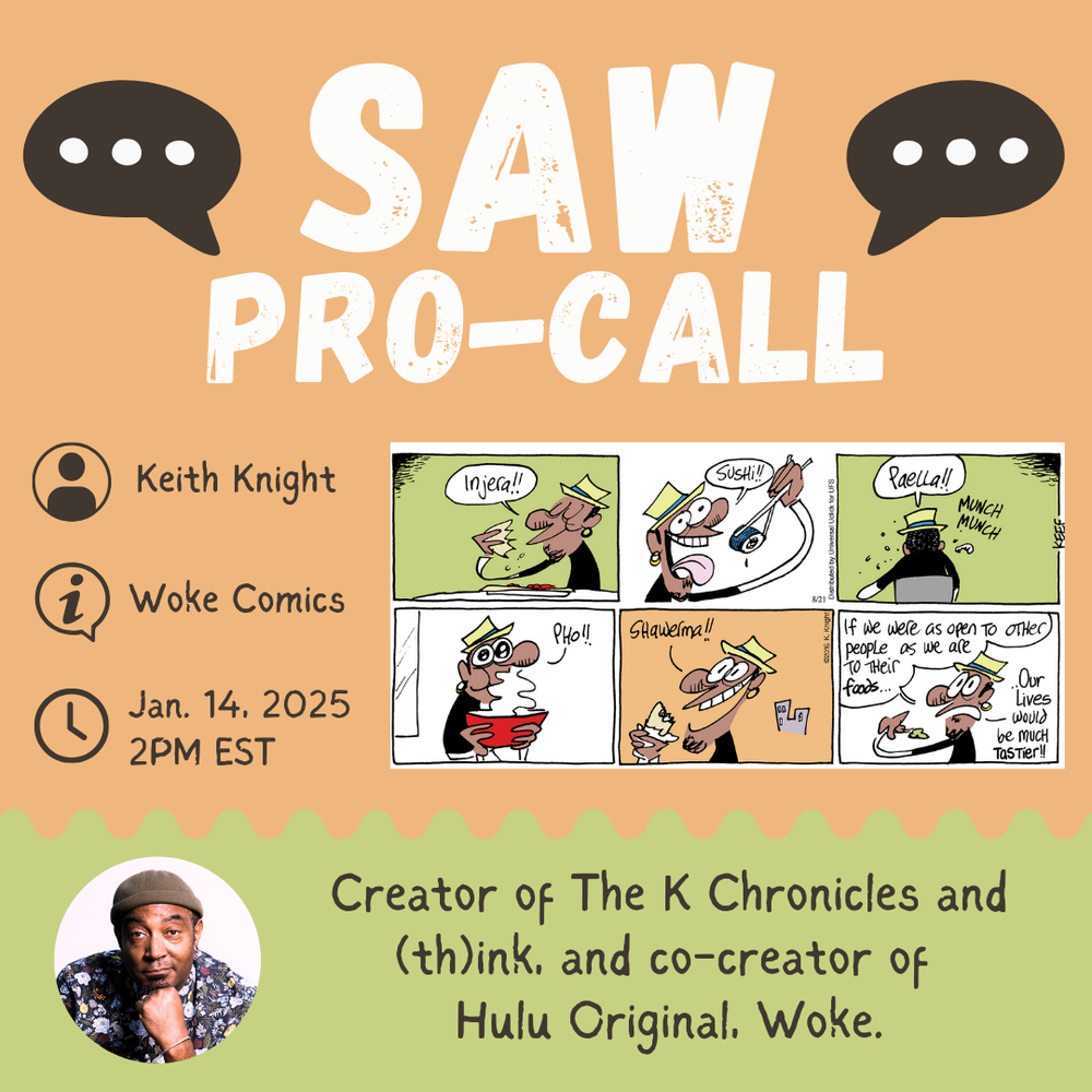 UPCOMING PRO-CALL WITH Keith Knight - Jan 14 — Sequential Artists Workshop