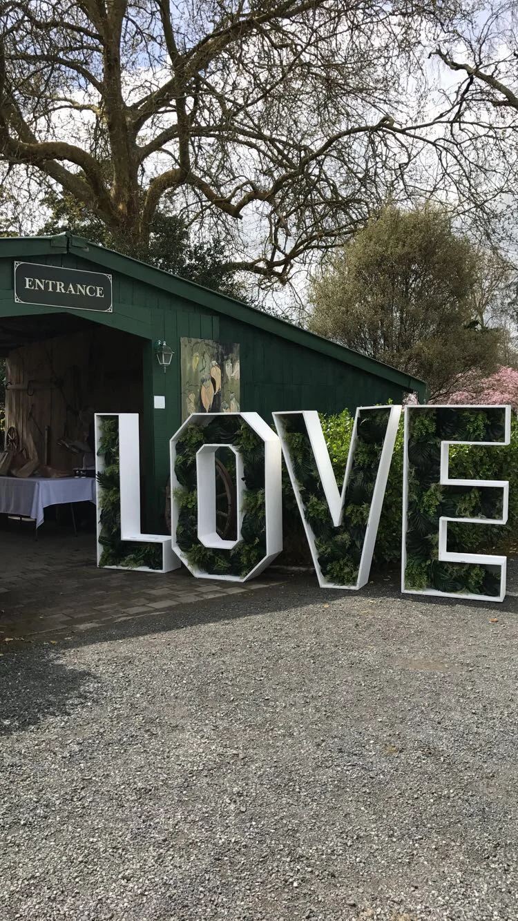 Entrance to the 'Forever I Do' event. 