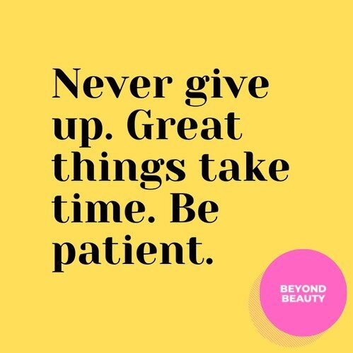 It has been 20 days into 2020 and into the new decade. Don&rsquo;t give up, great things do take time. Have patience. 💕