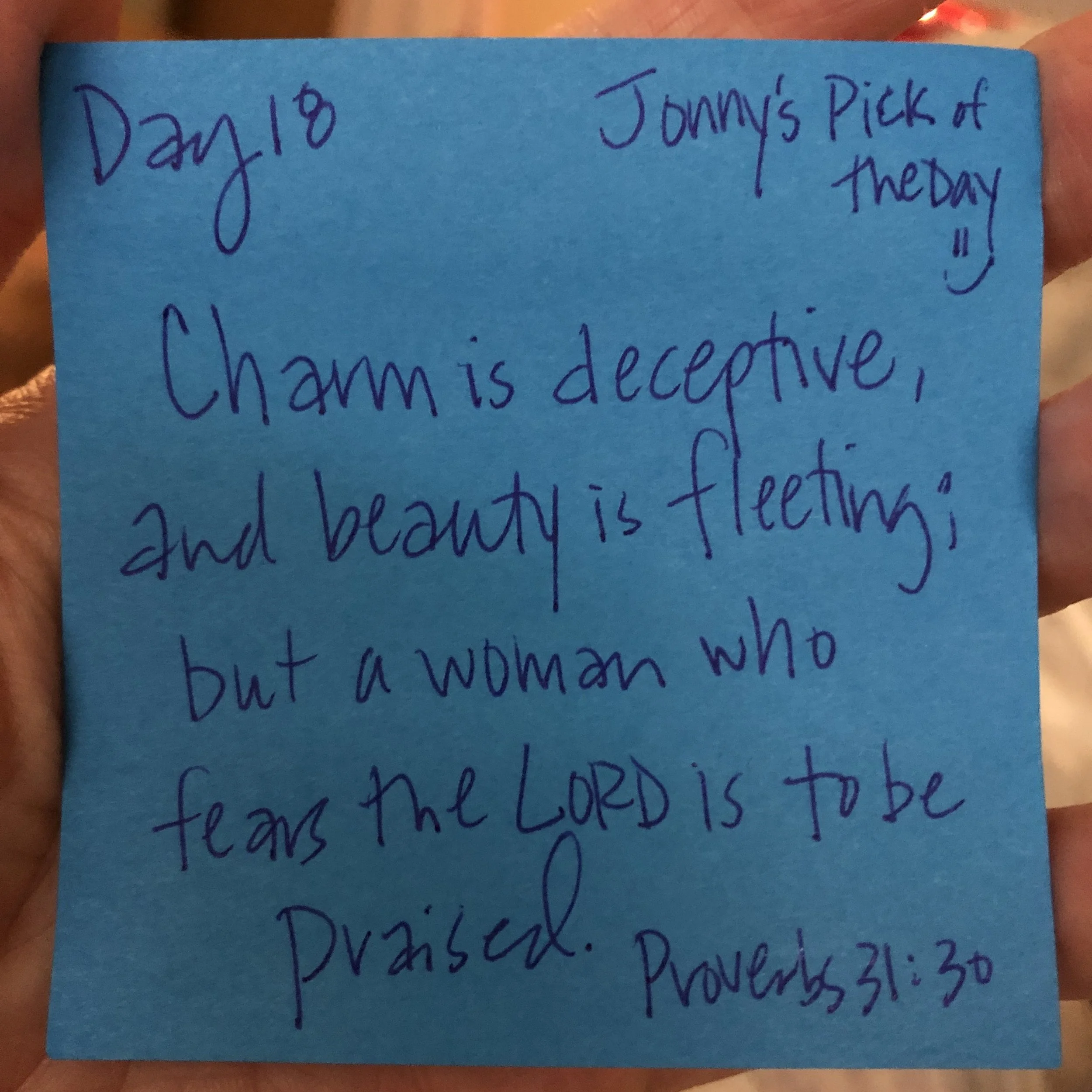18 - Days of Praise! 