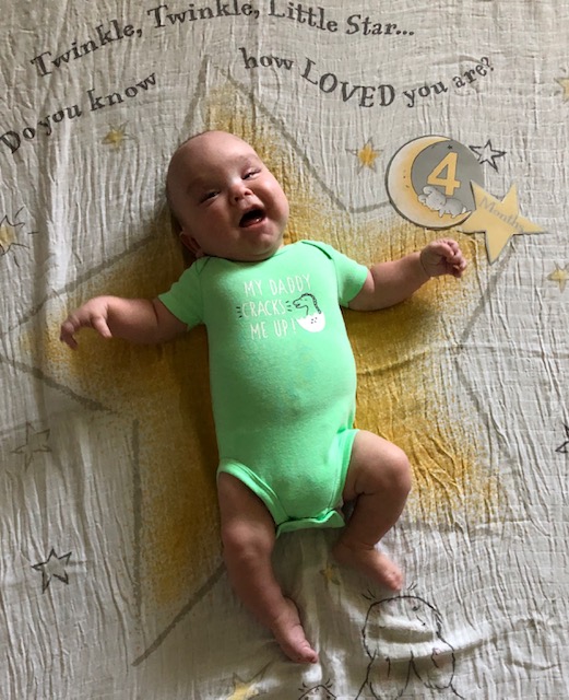 Happy 4 Month Birthday!!! 