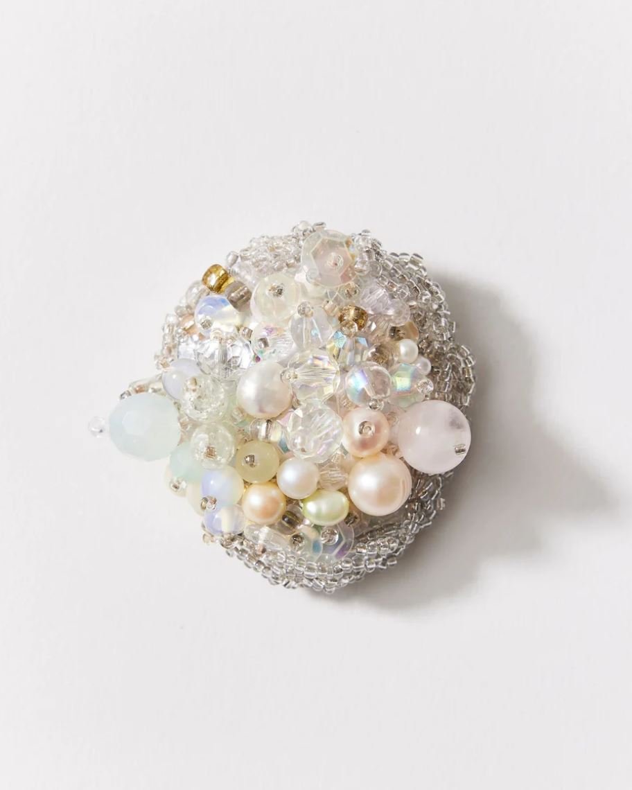 Louise Meuwissen — Pearl and Glass Brooch in Silver, Cream and Caledon (3).JPG